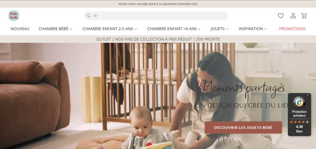 Site Petite Amélie