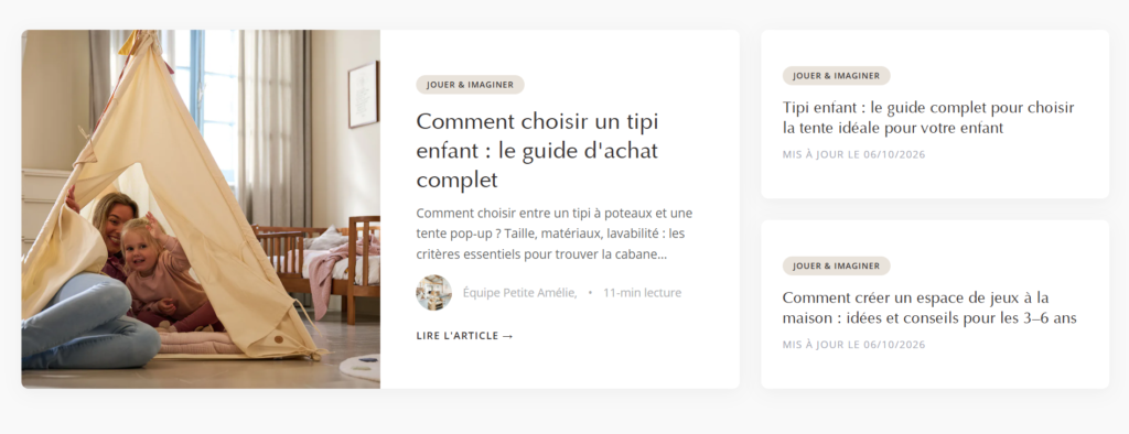 Blogs Petite Amélie
