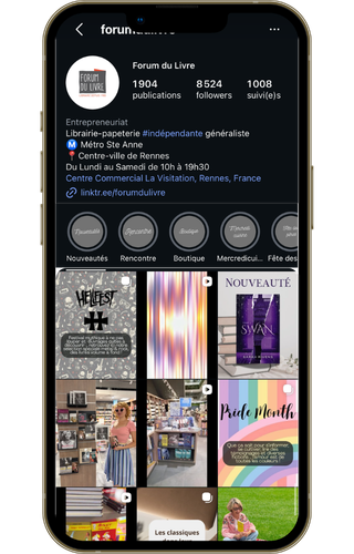 Instagram Forum du livre
